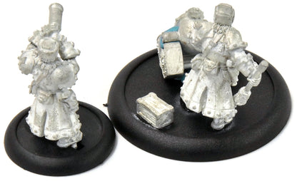 WARMACHINE Khador Winter Guard Mortar Crew #1 METAL