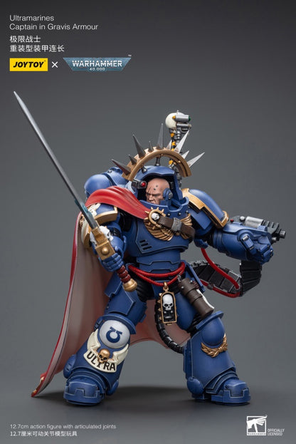 Captain in Gravis Armour Ultramarines Joy Toy