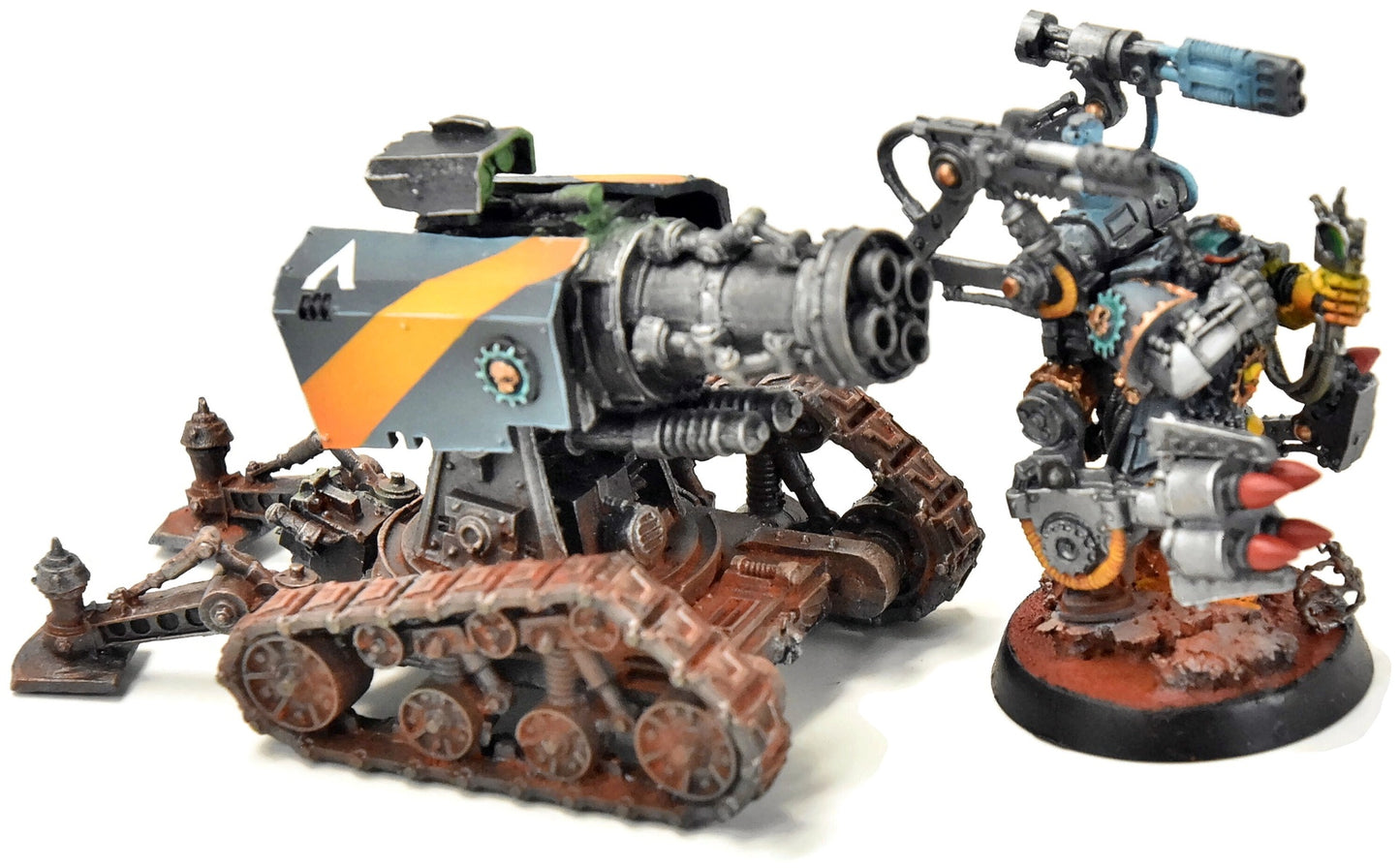 SPACE MARINES Thunderfire Cannon #2 PRO PAINTED Warhammer 40K