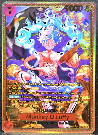 One Piece CG Monkey.D.Luffy SP ST31-004 SR English NM