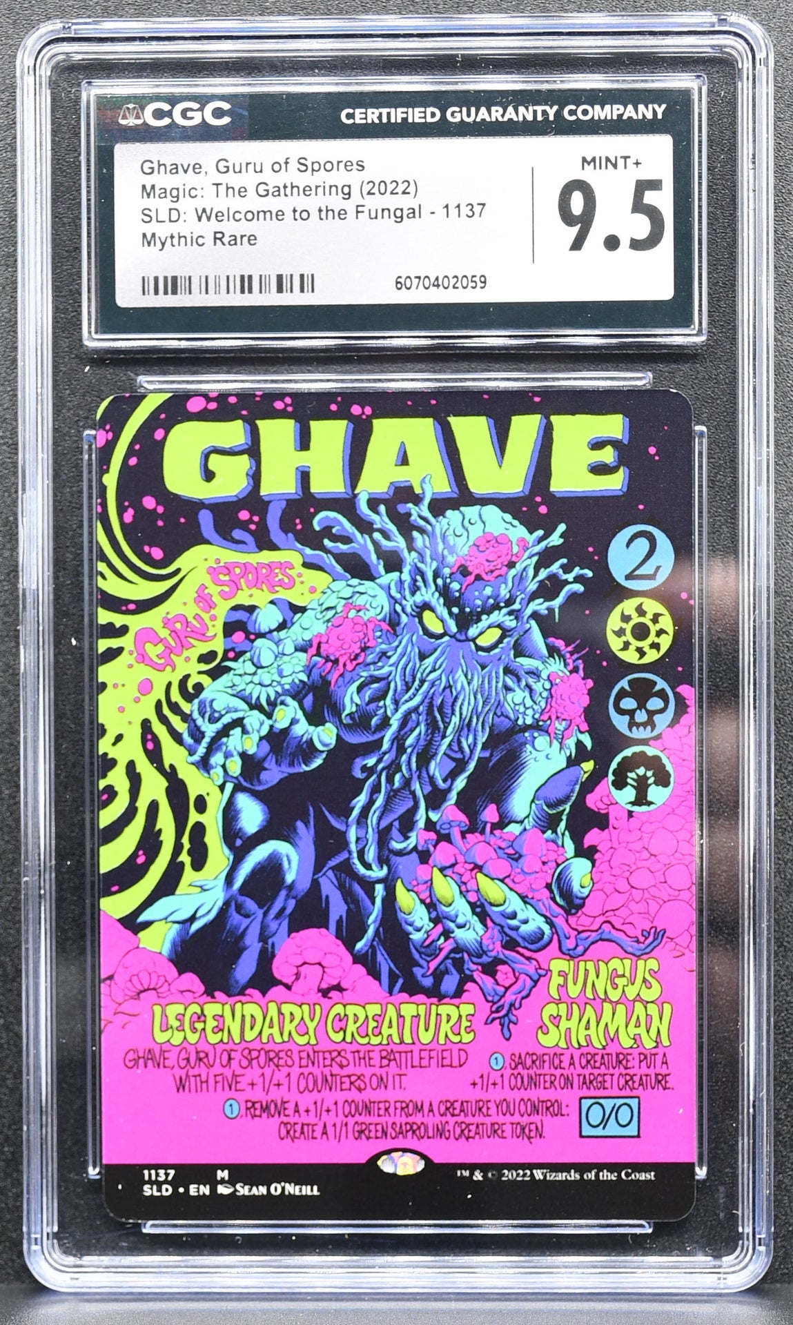 MTG Ghave, Guru of Spores 1137 Secret Lair Drop Regular CGC 9.5
