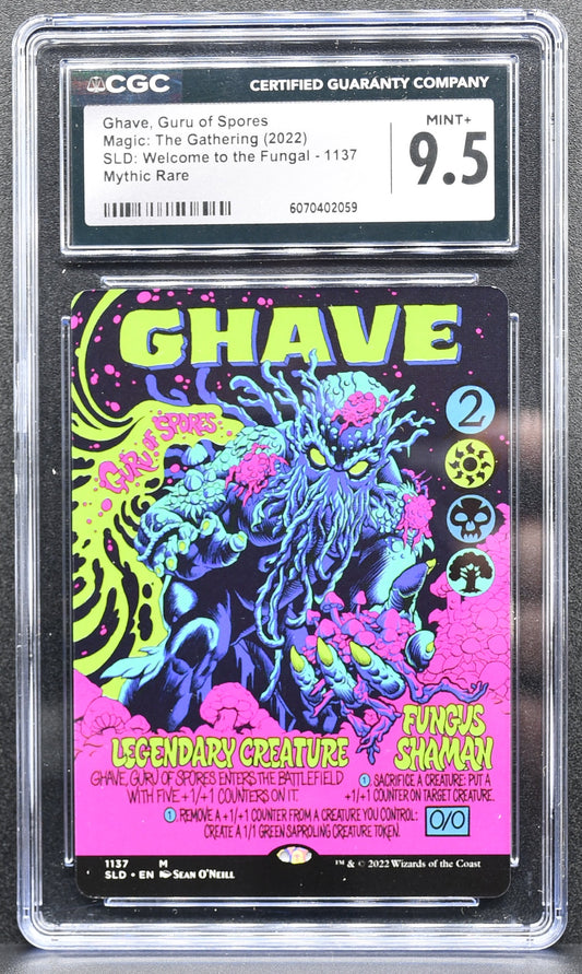 MTG Ghave, Guru of Spores 1137 Secret Lair Drop Regular CGC 9.5