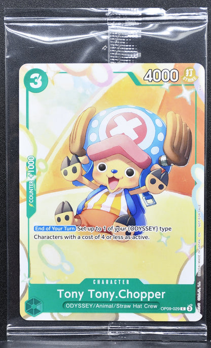 One Piece CG Tony Tony.Chopper OP09-029 Promo Sealed