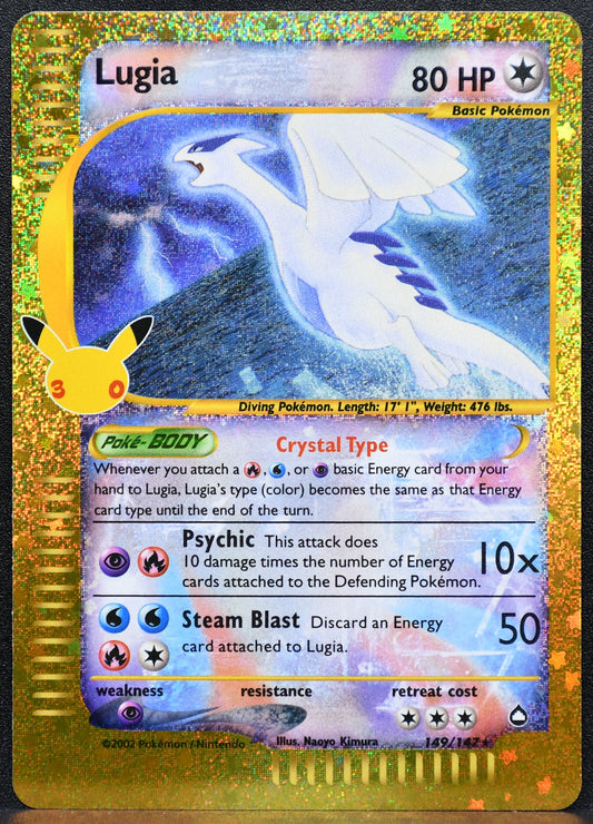 Pokemon TCG Lugia 149/147 30th Celebration Classic Collection NM