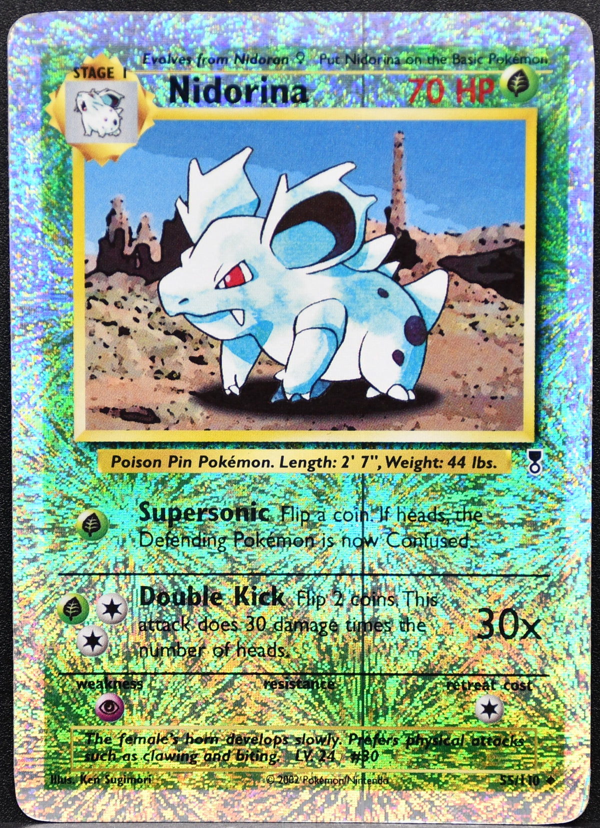 Nidorina 55/110 Legendary Collection Reverse Holo HP