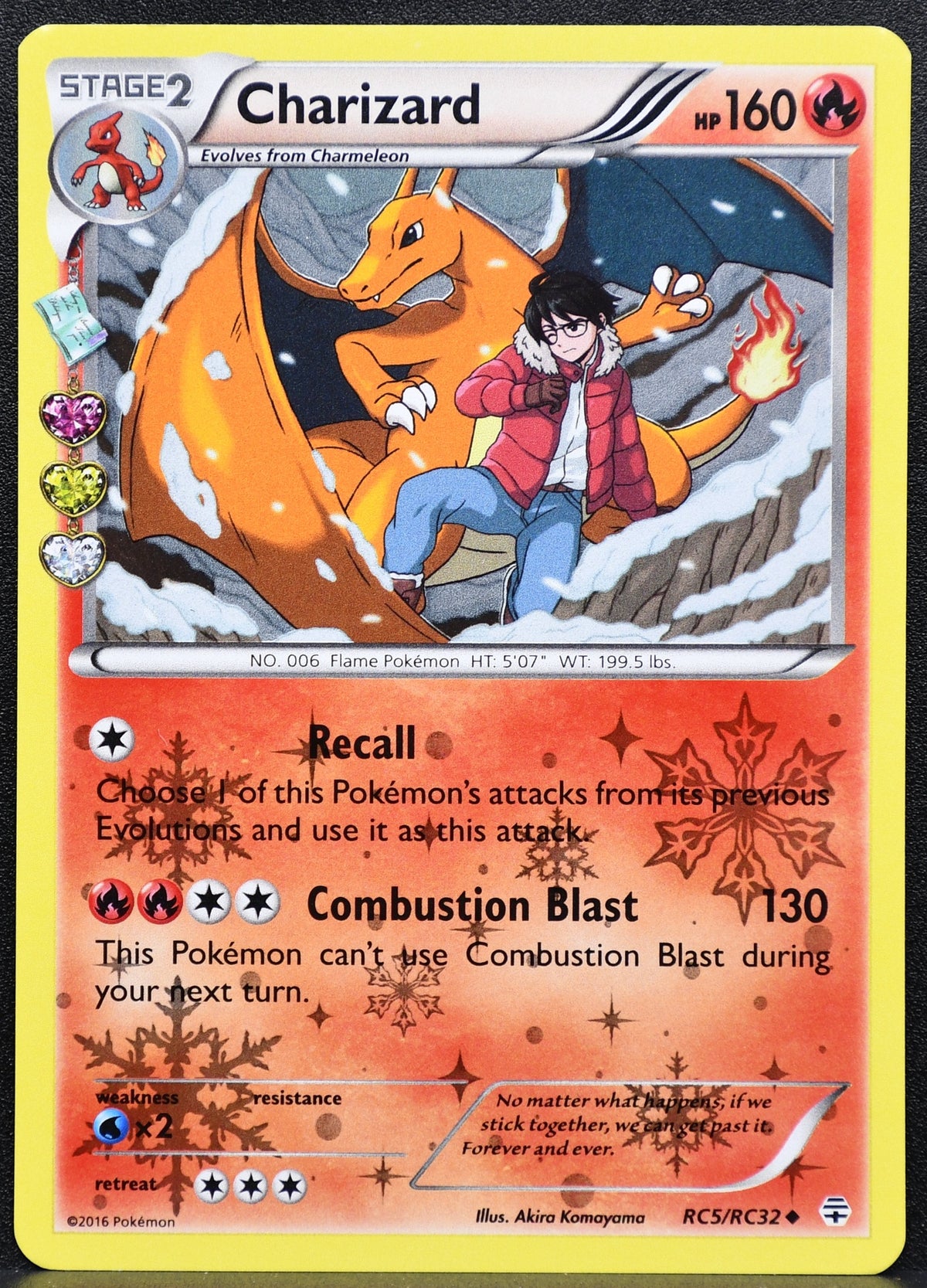 Pokemon TCG Charizard RC5/RC32 Generations: Radiant Holofoil MP