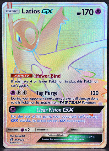 Latios GX 243/236 Unified Minds Full Art LP