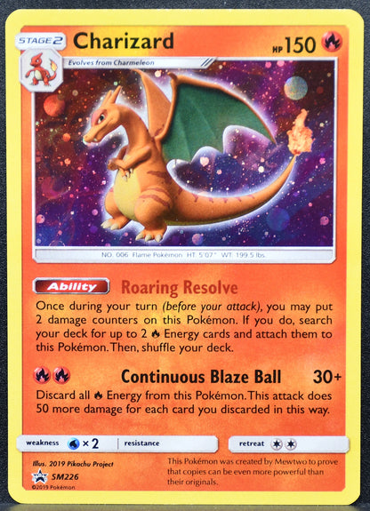 Charizard SM226 Sun & Moon Promo Holofoil LP