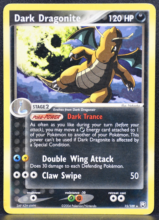 Pokemon TCG Dark Dragonite 15/109 Team Rocket Returns Non-Holo MP