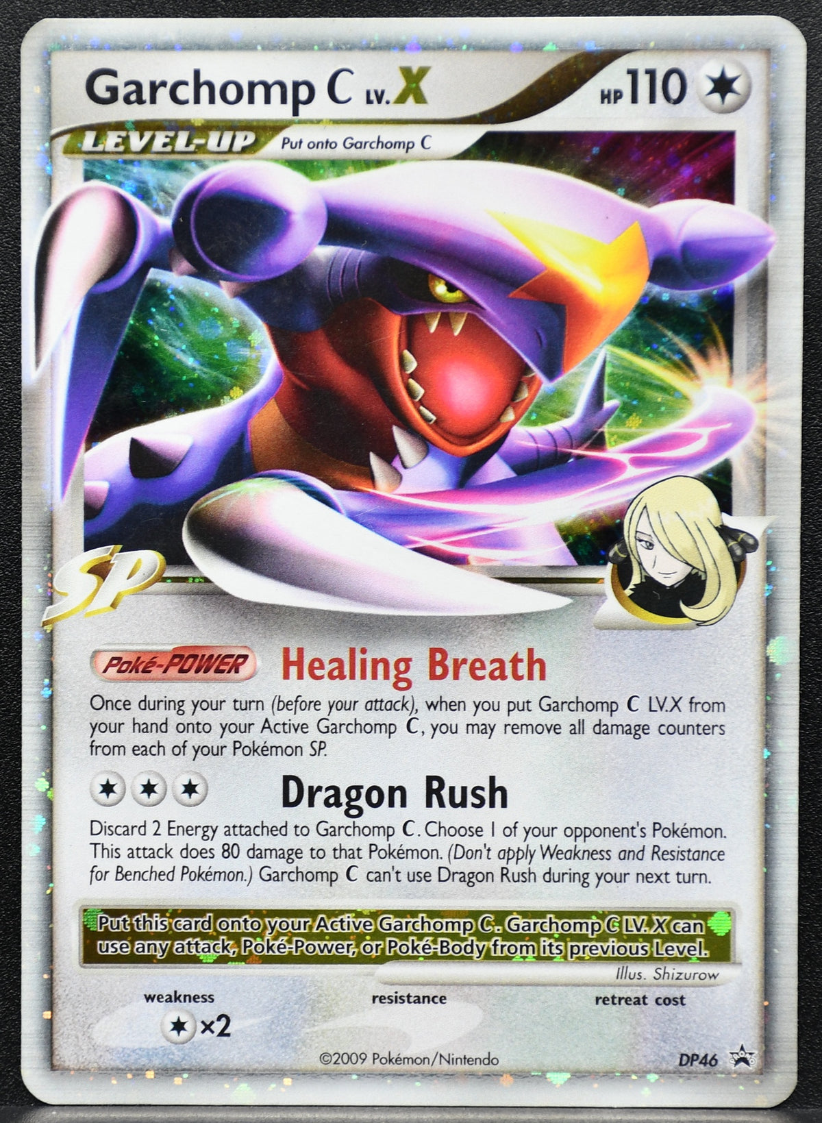 Pokemon TCG Garchomp C Lv.X DP46 Diamond & Pearl Holofoil NM