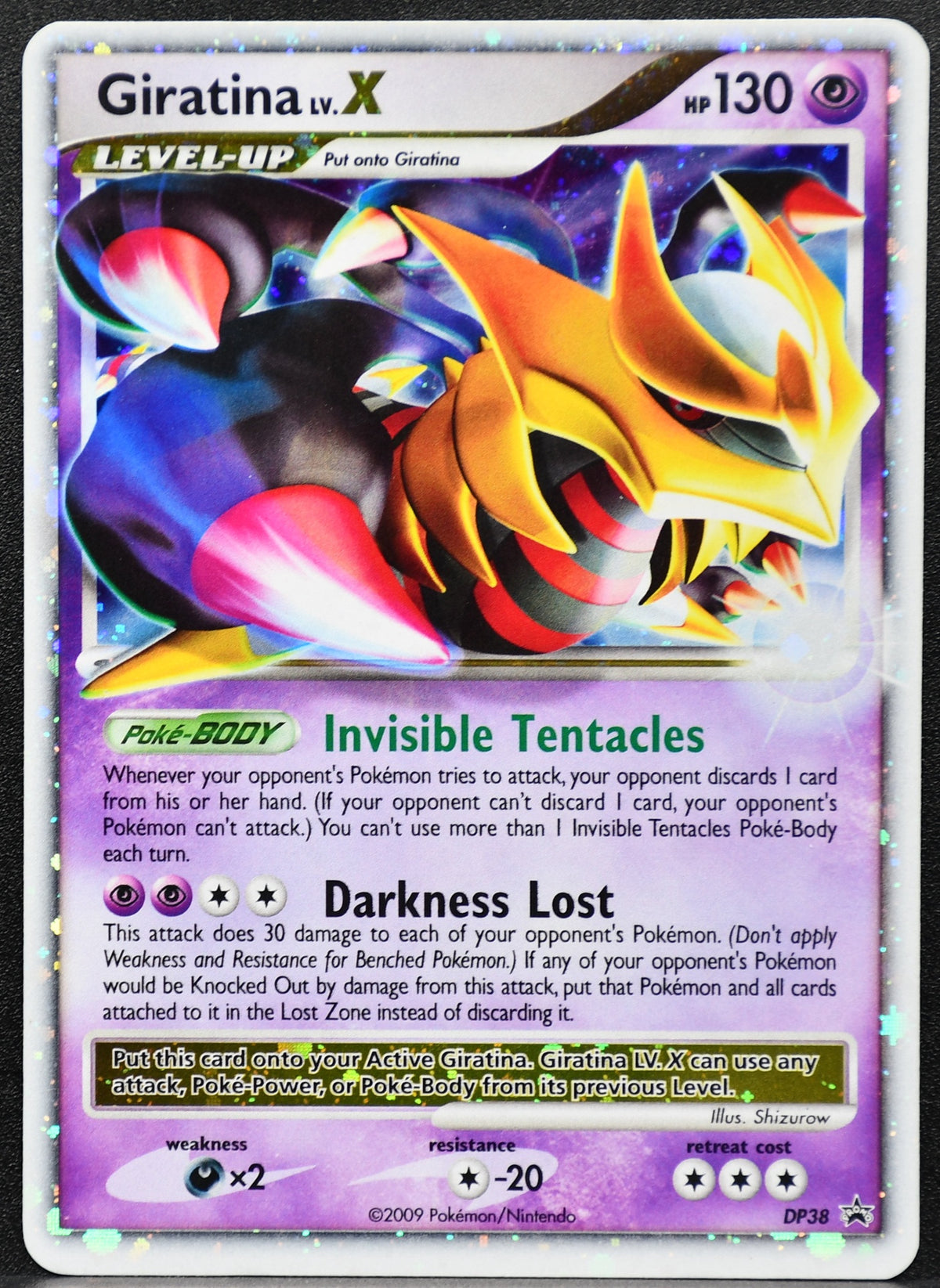 Pokemon TCG Giratina Lv.X DP38 Diamond & Pearl Holofoil LP