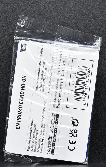 Pokemon TCG Ho-Oh 010/086 EB Games Promo Holofoil Sealed