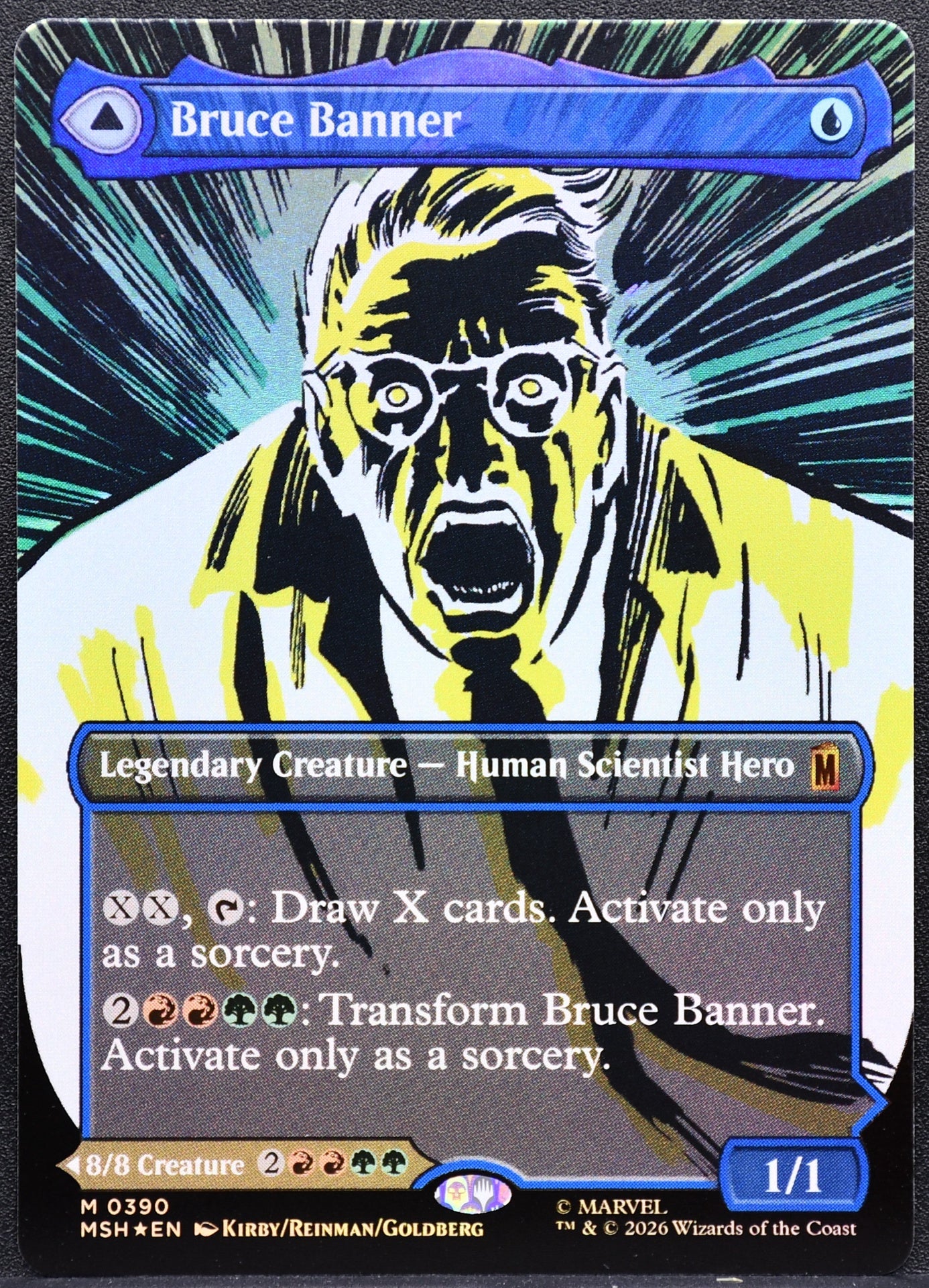 Magic Bruce Banner Borderless 390 Marvel Super Heroes MP