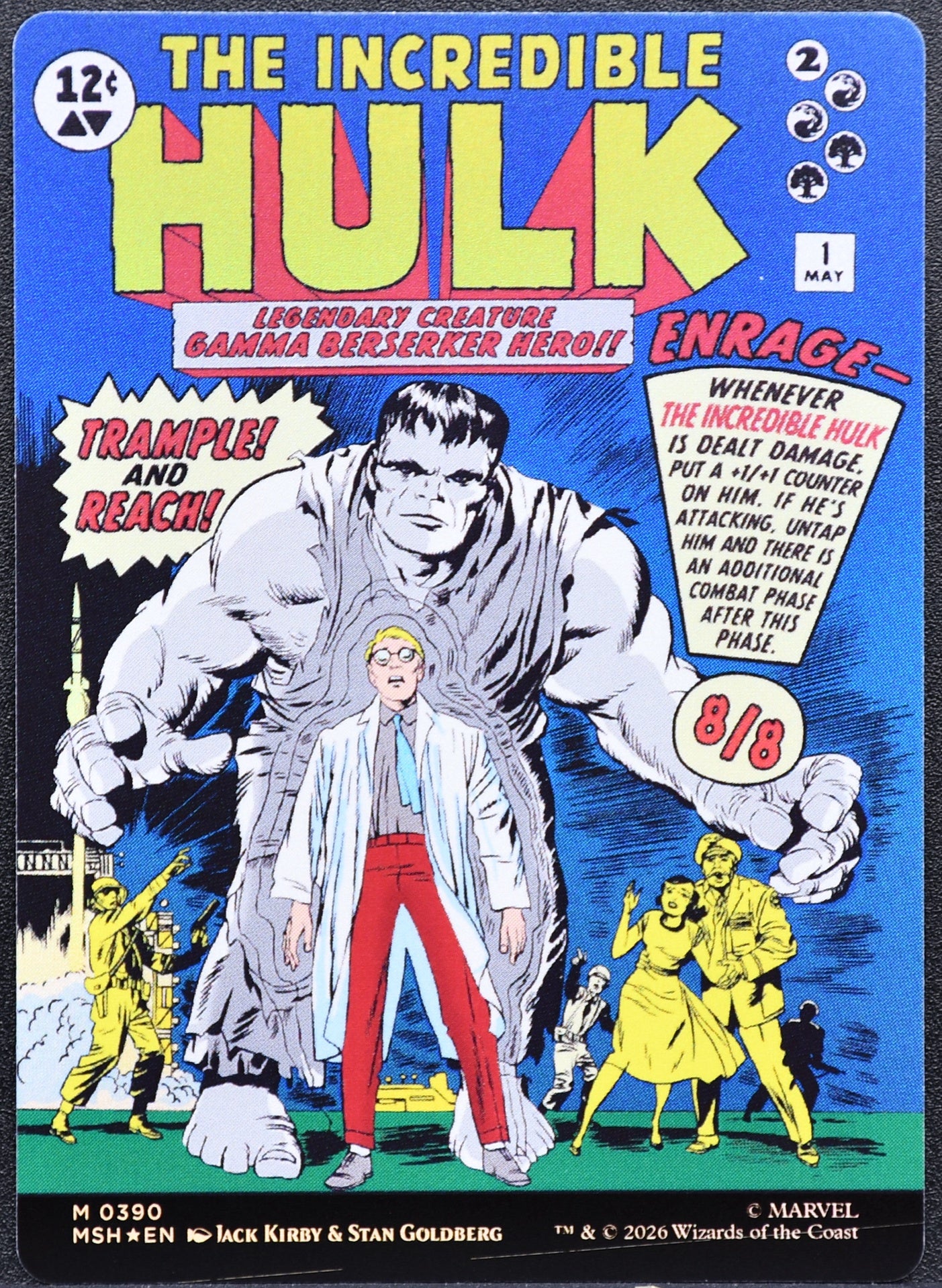 Magic Bruce Banner Borderless 390 Marvel Super Heroes MP