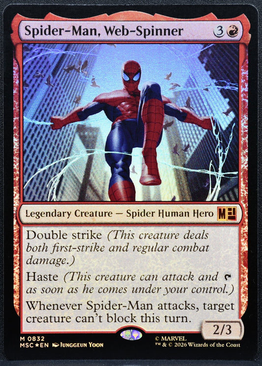 Spider Man Web Spinner (832) Set: Commander: Marvel Super Heroes