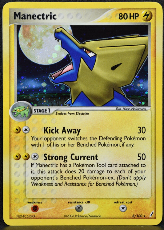 Manectric (8/100) Holofoil - Crystal Guardians - MP