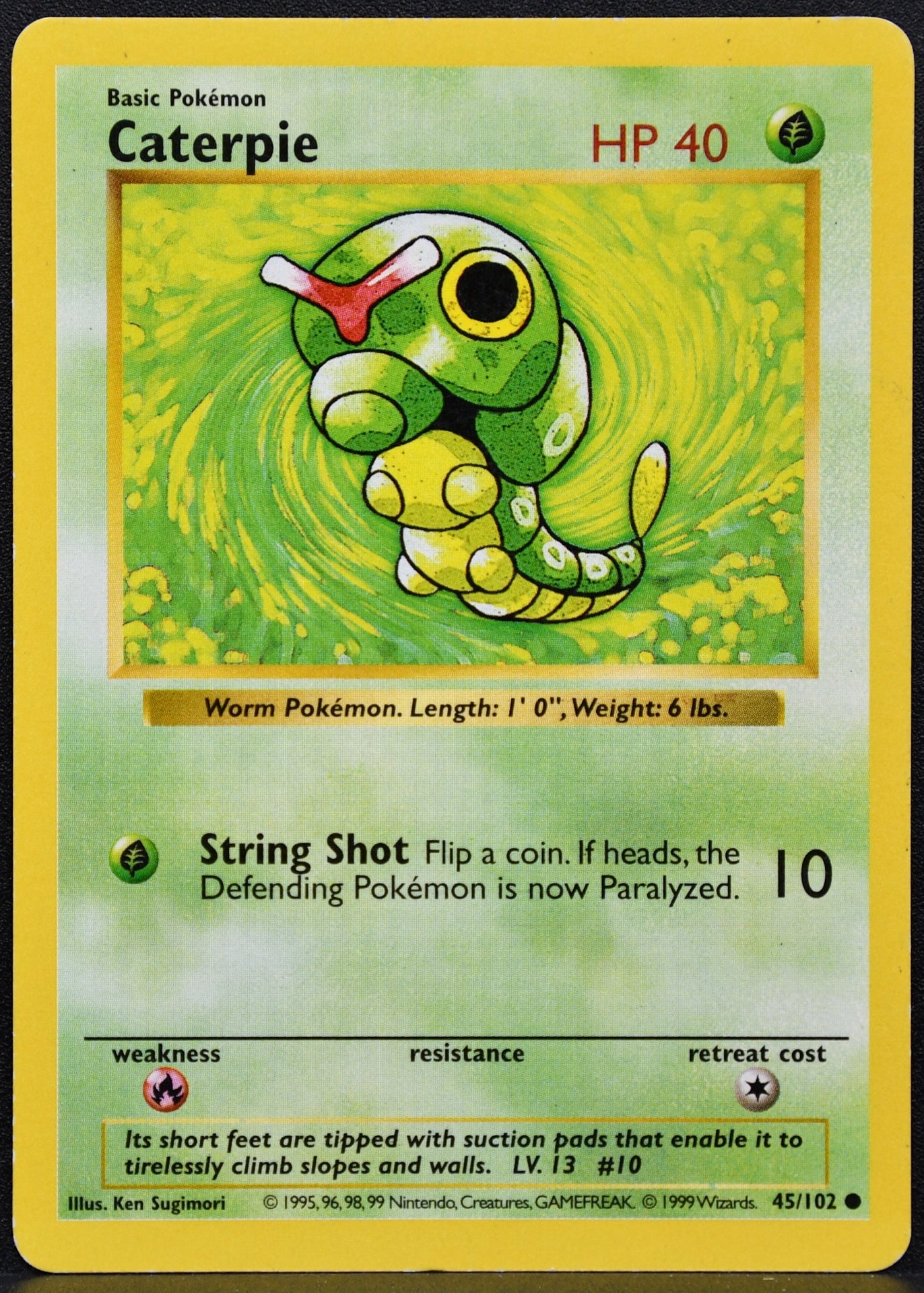 Caterpie (045/102) - Base Set - MP