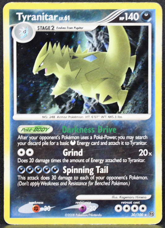 Tyranitar DP Stormfront (030/100) - Deck Exclusives - DMG