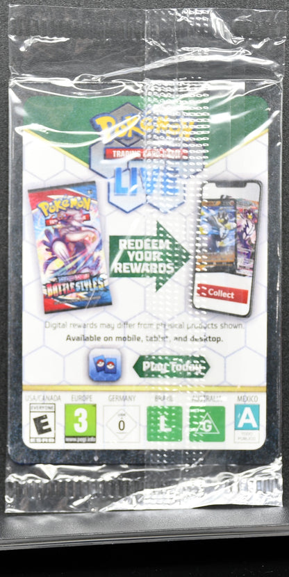 Pokemon TCG Glaceon Vmax 041/203 Holiday Stamp Promo