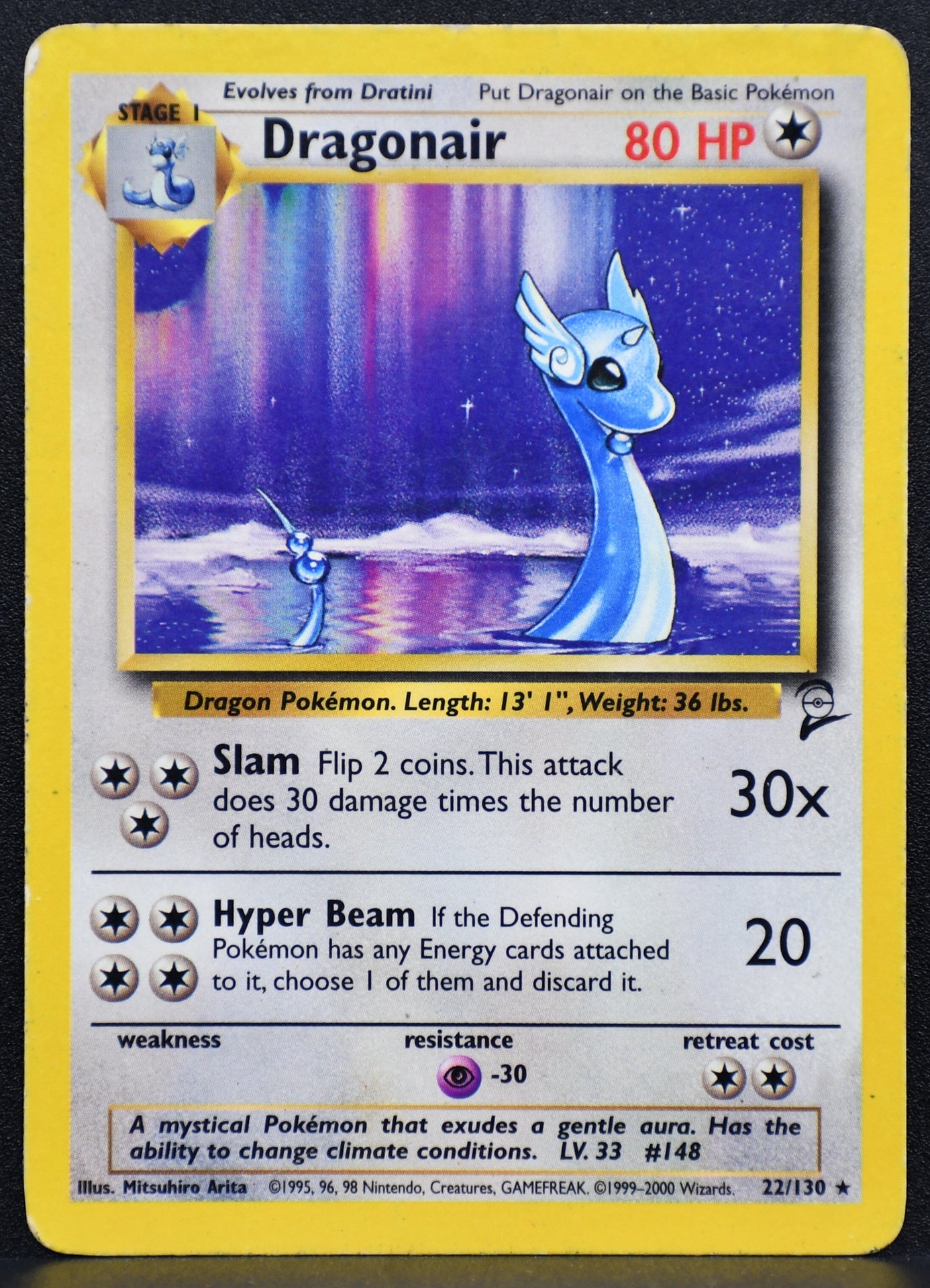 Pokemon TCG Dragonair 022/130 Base Set 2 Normal HP