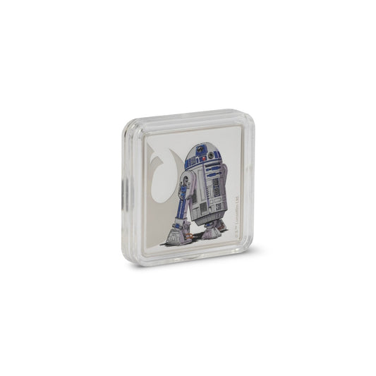 AGORO Star Wars Allies - Luke Skywalker & R2-D2 1oz Silver Medallion