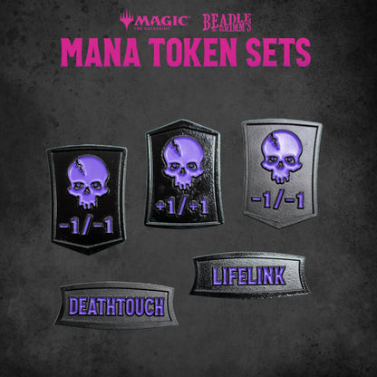 Beadle & Grimms Mtg Mana Token Set Black
