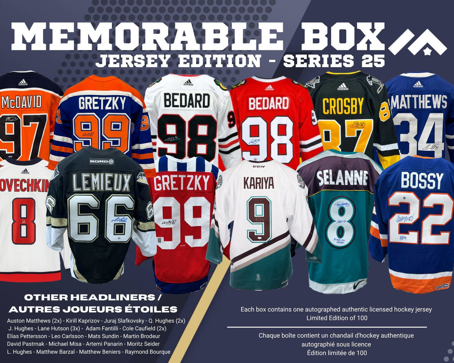 Memorable Authentic Box Jersey Edition - Series 25