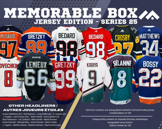 Memorable Authentic Box Jersey Edition - Series 25