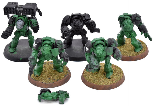 SPACE MARINES 5 Terminators #2 Warhammer 40K Salamanders