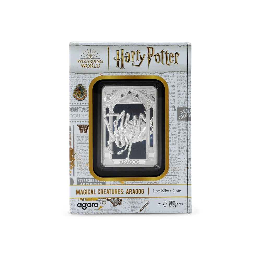 HARRY POTTER™ Magical Creatures – Aragog Coin 1oz Silver Collectible Coin