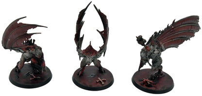 FLESH-EATER COURTS 3 Crypt Flayers #1 WELL PAINTED Warhammer Sigmar