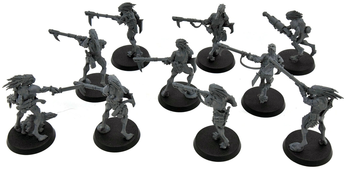 TAU EMPIRE 10 Kroot Carnivores #8 Warhammer 40K