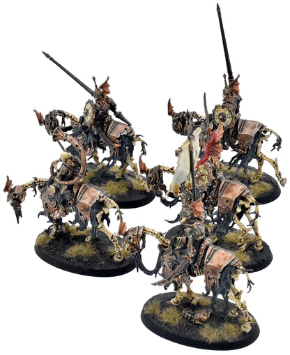 SOULBLIGHT GRAVELORDS 5 Barrow Knights #1 COMMISSION PRO PAINTED Sigmar 1248