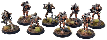 NECRONS 8 Warriors #3 WELL PAINTED Warhammer 40K