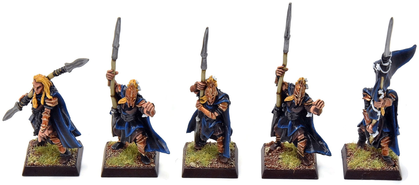 WOOD ELVES 5 Eternal Guards #3 METAL PRO PAINTED Fantasy