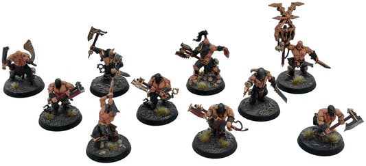 BLADES OF KHORNE 10 Bloodreavers #1 Warhammer Sigmar WELL PAINTED