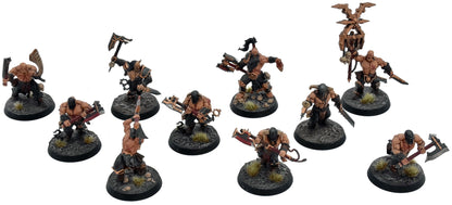 BLADES OF KHORNE 10 Bloodreavers #1 Warhammer Sigmar WELL PAINTED