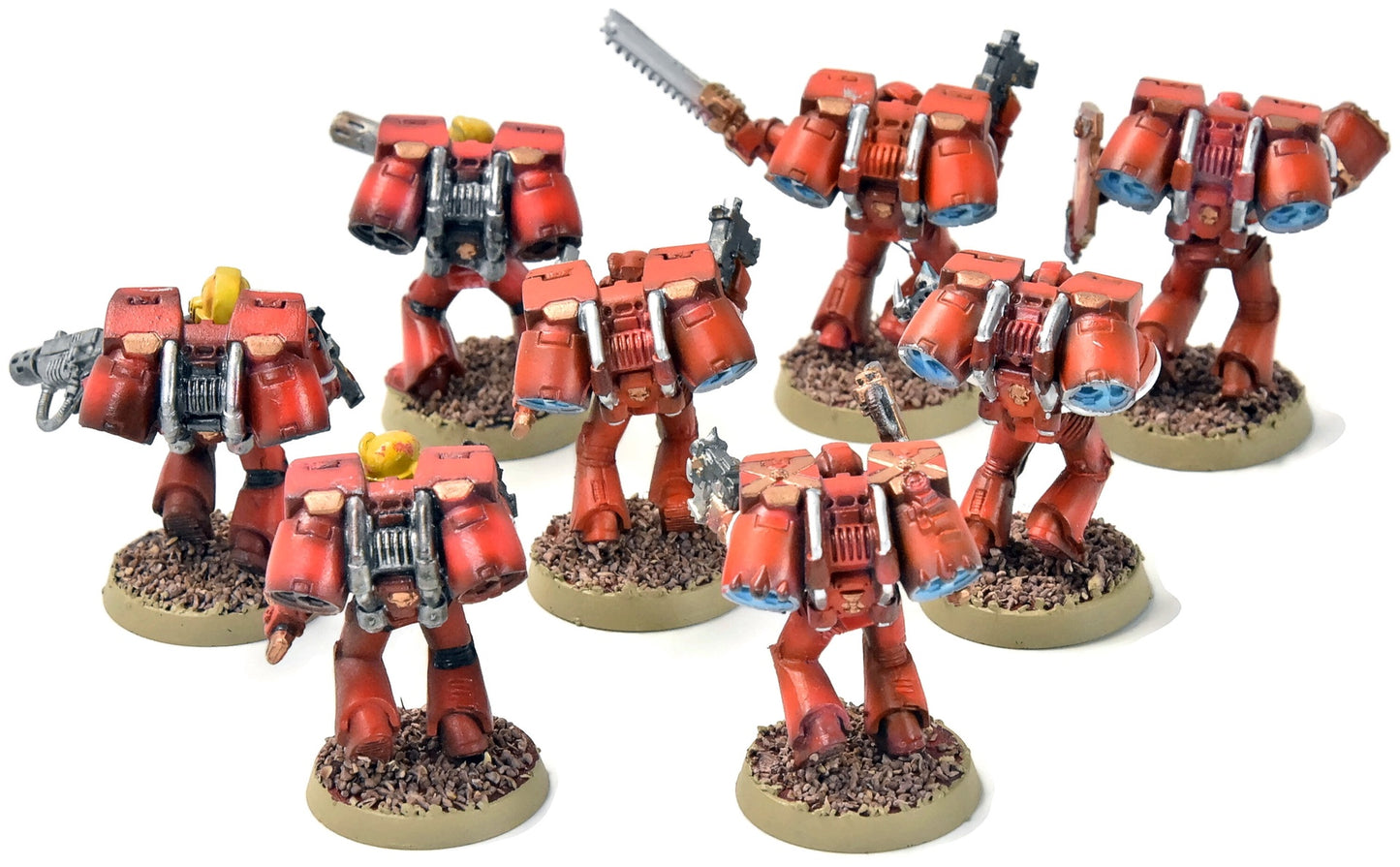 BLOOD ANGELS 8 Vanguard Assault Squad Marines #2 Warhammer 40K