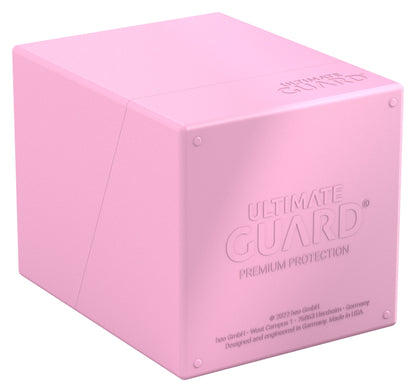 Ultimate Guard Deck Case Boulder 100+ Pastel Solid Candy Pink