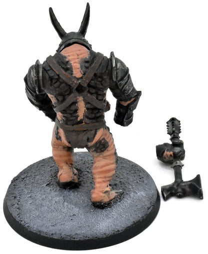 LOTR Mordor Troll #1 Middle Earth Strategy Battle Game WELL PAINTED