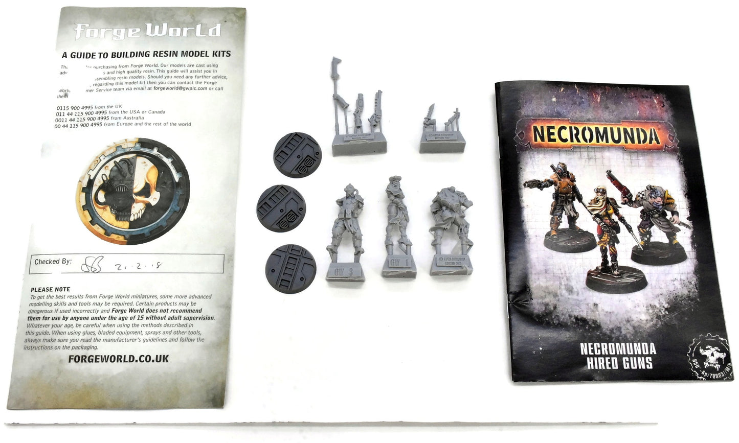NECROMUNDA Hired Guns #1 FORGE WORLD Warhammer 40K