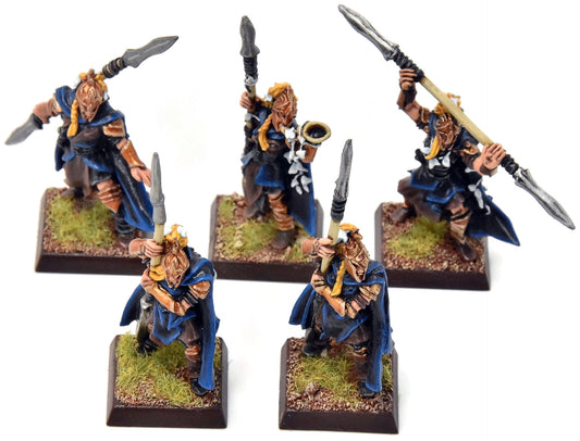 WOOD ELVES 5 Eternal Guards #4 METAL PRO PAINTED Fantasy