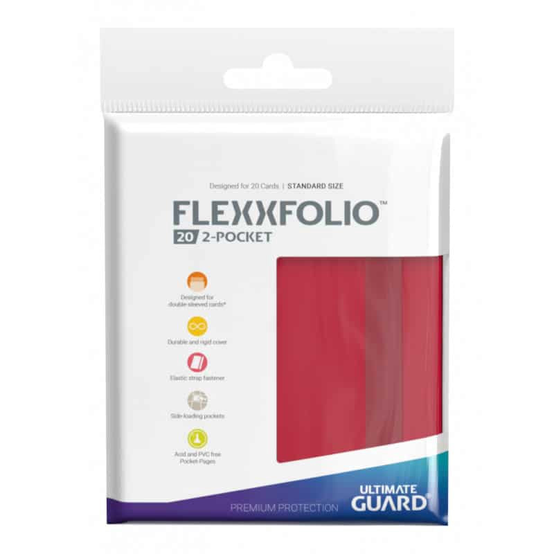 Ultimate Guard Flexxfolio 2Pkt Red