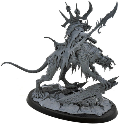 SKAVEN Clawlord On Gnaw-Beast #1 Warhammer Sigmar 5062