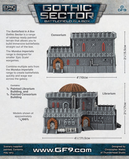 Battlefield In A Box - Mundus Imperialis Librarium & Censorium