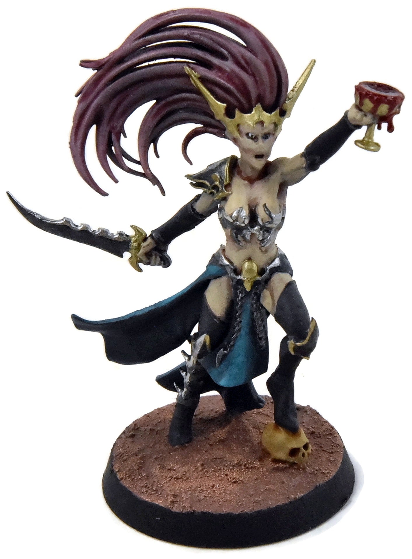 DAUGHTERS OF KHAINE Hag Queen #2 WELL PAINTED Sigmar