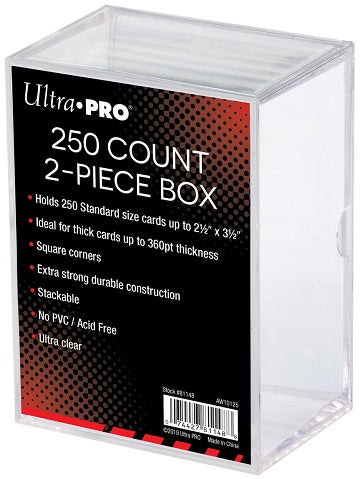 Ultra Pro Storage Box - 2 Piece - 250 Ct