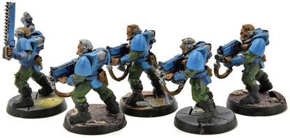 SPACE MARINES 5 Scout #3 WELL PAINTED Warhammer 40K
