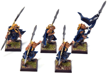 WOOD ELVES 5 Eternal Guards #3 METAL PRO PAINTED Fantasy