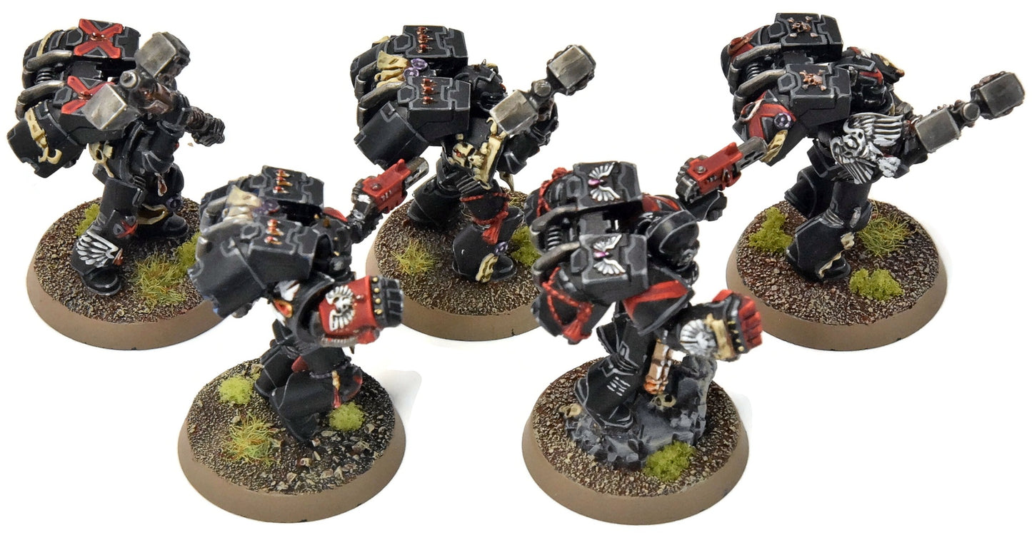BLOOD ANGELS 5 Death Company With Jump Pack #16 PRO PAINTED Warhammer 40K